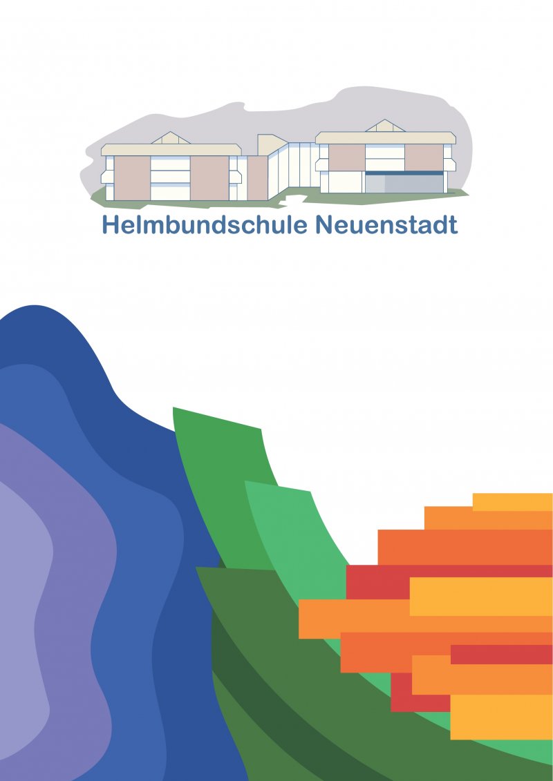 Eine Grafik zum Leitbild der Helmbundschule